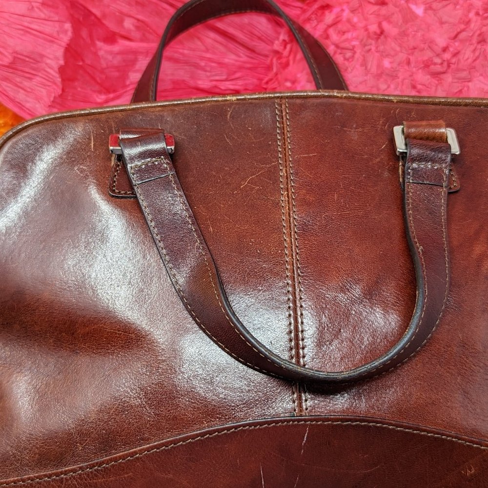 Brown Vintage  WILSONS PELLE STUDIO Shoulder Bag